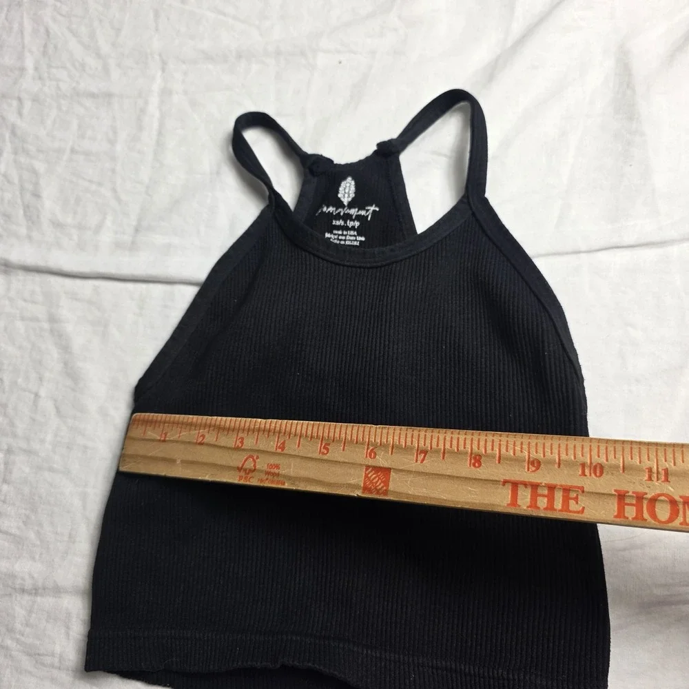 Intimately Free People women's Ribbed Tank Black XS S
